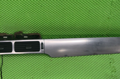 07-14 Yukon Tahoe Suburban Burl Front Dash Belt Trim A/C Vents F201 Silver - Picture 3 of 12