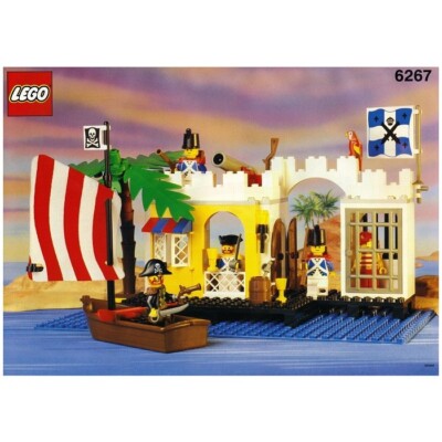LEGO Piraten 6267 ++ Lagoon Lock-Up ++ Taverne Außenposten mit Gefängniszelle