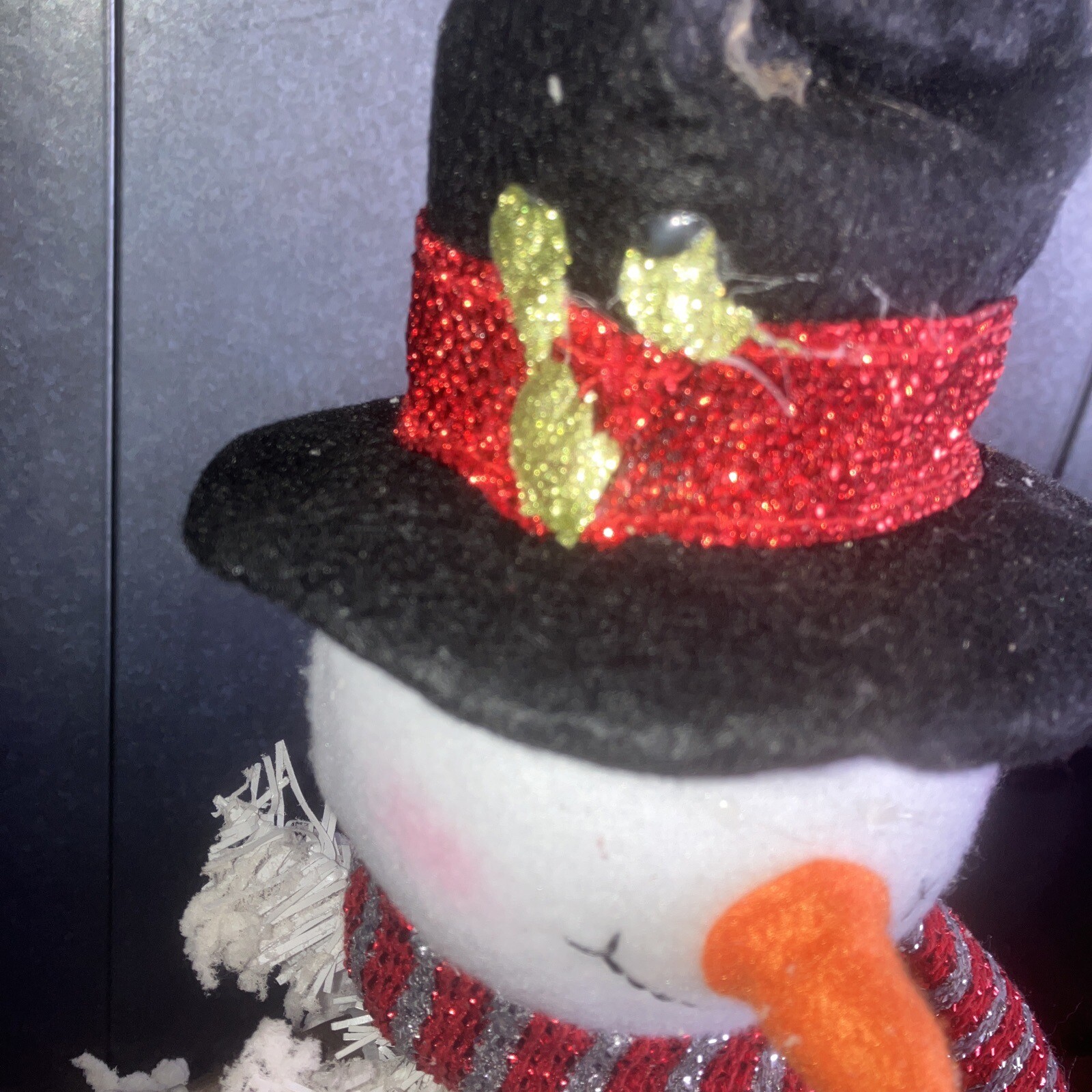 Snowman Christmas Tree Lights Up 25 Inches Tall eBay