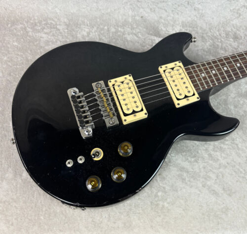Vintage 1983 Ibanez AR-30 AR30 electric guitar in black with case