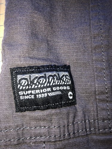 Akademiks Cargo Shorts Drawstring Dark Gray Mens Size M - Picture 7 of 13