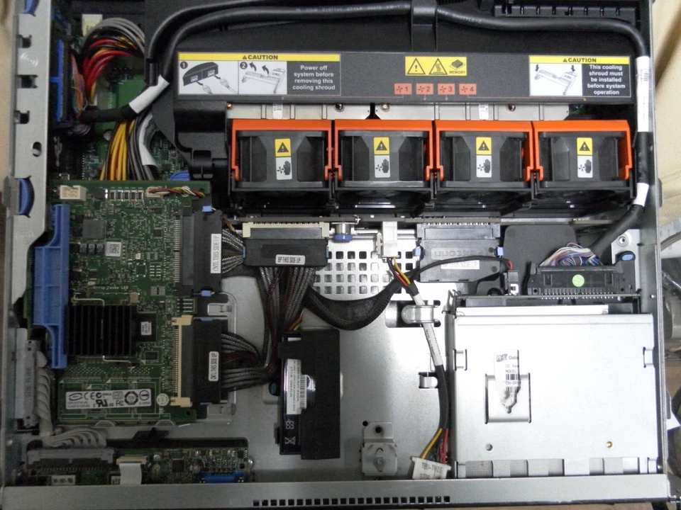 Dell PowerEdge 2950 Server Xeon - NO RAM,NO HDs, TESTED FOR POWER - Image 4 of 4