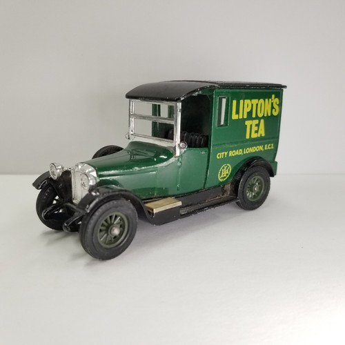 Matchbox - 1927 Talbot Van Lipton's Tea, Made in England, Green 3.75"