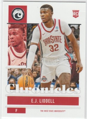 E.J. LIDDELL  RC 2022 PANINI CHRONICLES DRAFT ROOKIE #8 $1 DEALS!