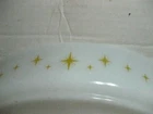 Vintage MCM Pyrex Constellation Atomic Starburst Divided Casserole Dish 1-1/2 Qt