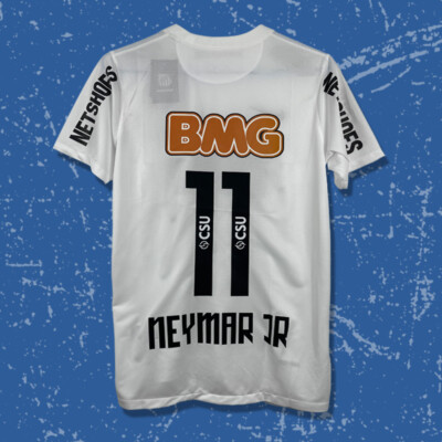 Vintage 12-13 Santos Home Shirt - Neymar #11 Short Sleeve | eBay