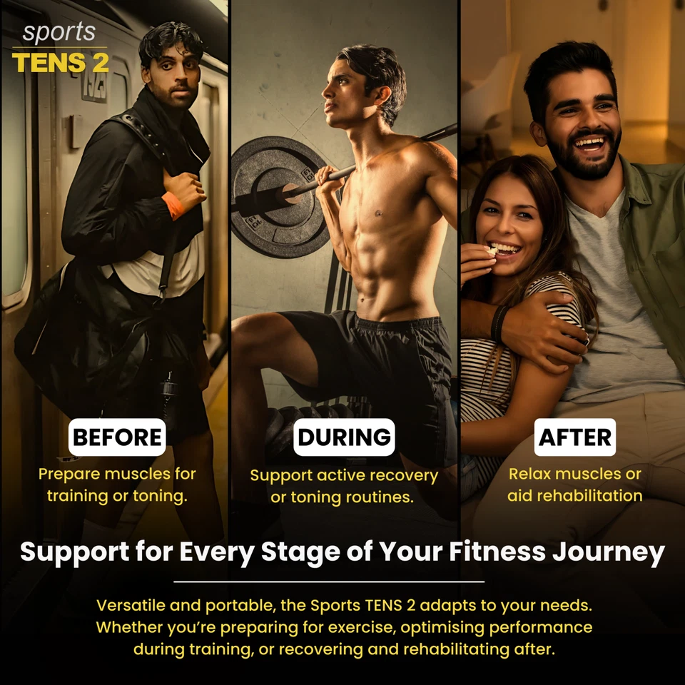 Sports TENS 2 , Pain Relief, Muscle Toning and Massage Device - TensCare - Image 4 of 4