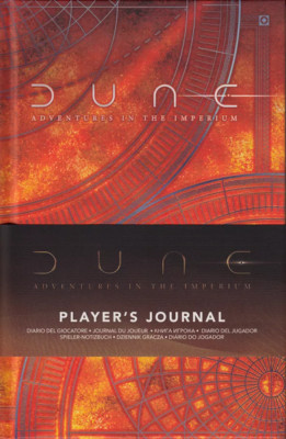 Dune - Adventures in the Imperium: Player's Journal MUH052167 $19.99 Value