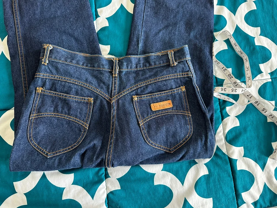 Vintage Gitano Mom Jeans Women’s Size 12 Long (29x29) High Rise Dark Wash EUC - Image 3 of 4