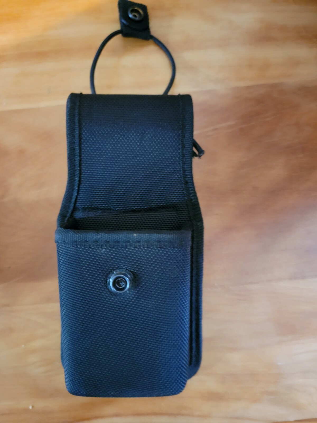 Black Universal Radio Duty Holster Holder w/ Swivel