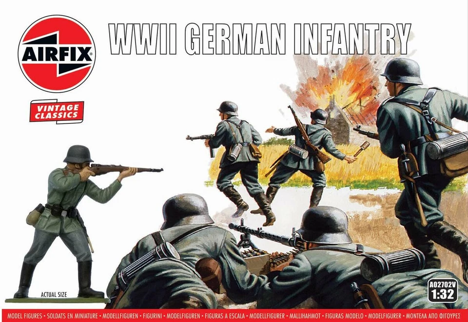 Airfix AF02702V 1/32 WW.II German Infantry - VINTAGE CLASSICS