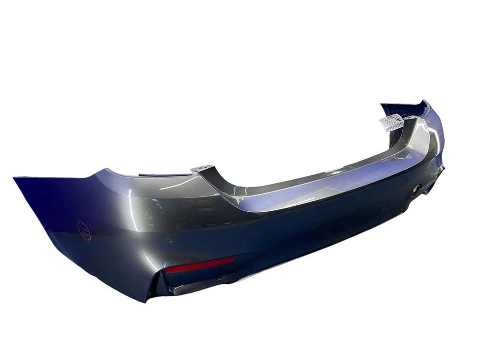 2015-2020 BMW M4 REAR BUMPER COVER MINERAL GRAY METALLIC (B39) *GOUGE/DAMAGED* Foto 4 de 4