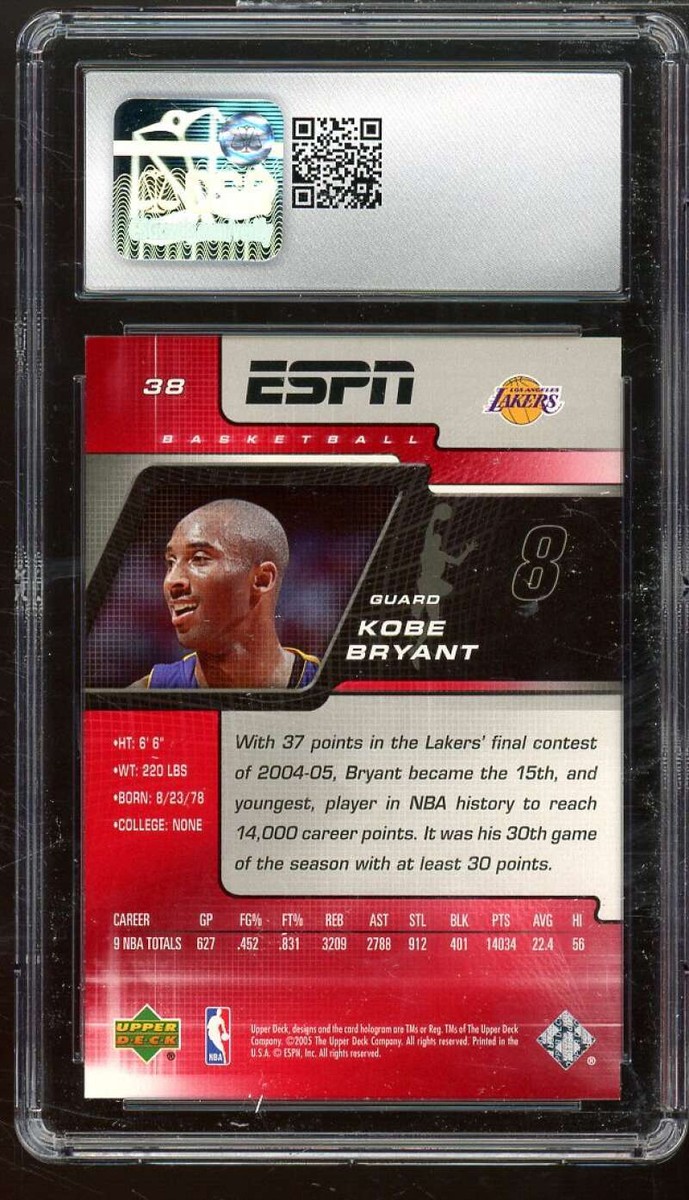 【希少】ESPN Kobe Bryant 特集 2005-06 Upper Deck ESPN - Kobe Bryant #38 for sale online | eBay