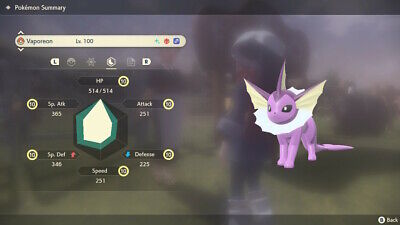 Shiny Eevee Pokemon Arceus 9 Pokemon Eevee Vaporeon 