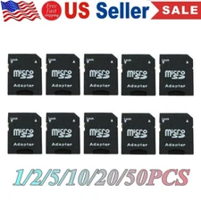 Micro SD Adapter TransFlash TF To SD SDHC Memory Card Adapter Converter Lot