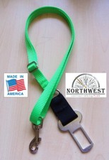 TRUE Small Seatbelt for Small Dogs 1/2" Adjustable Nylon webbing Made in USA