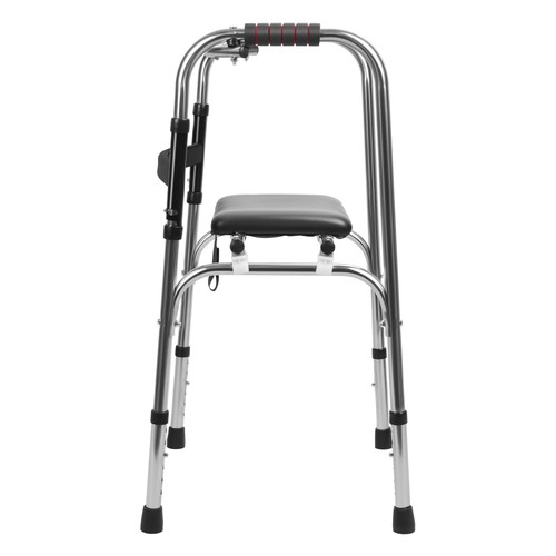 Senior Walker, Compact Folding Walker with Detachable Seat, Walker for Senior - Picture 15 of 22