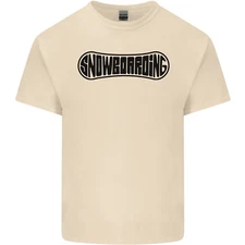 Snowboarding Snow Board Snowboarder Mens Light Cotton T-Shirt