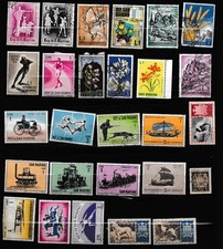 25 gestempelte Briefmarken aus San Marino, alle verschieden - Lot 088