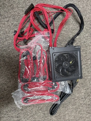 Seasonic SS-760XP 760W Platinum Power Supply PSU Fully Modular with Red Cablemod