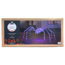 Member's Mark Pre-Lit Prismatic Spider, 120 LED Chasing Lights, 5'5" Wide