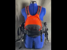 ASTRAL GreenJacket L/XL PFD Fire Orange Rafting Paddling Life Vest Green Jacket