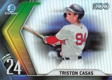 2022 Bowman #BTP-24 Triston Casas Bowman Scouts' Top 100