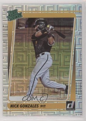 2021 Panini Donruss Rated Prospects Vector Nick Gonzales #RP6 0bt4