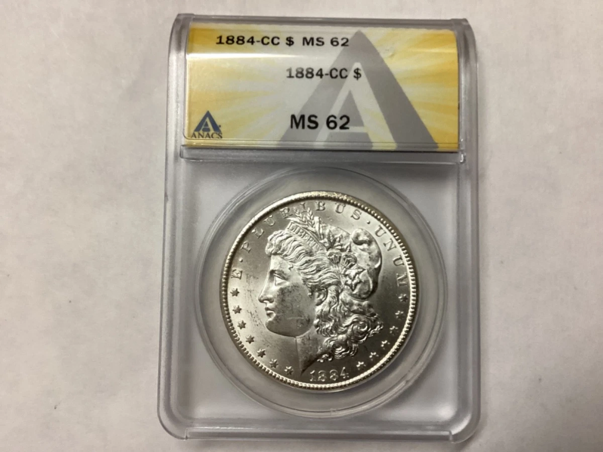 MS 62 Graded 1884 Year Morgan US Dollars (1878-1921) for sale | eBay