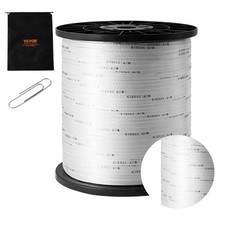 Polyester Pull Tape 1/2" x 5249' Mule Tape Flat Rope 1250 lbf Tensile Capa
