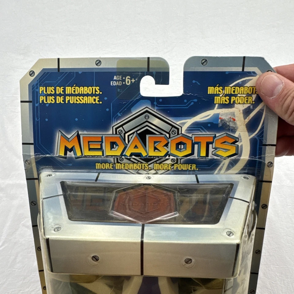 Medabots Rokusho Figure NIB Hasbro 2002 KWG-11237 Rare! - Image 3 of 4