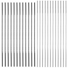 24 Pack Plain End Scroll Saw Blade, 5 Inch Scroll Saw Blade Pin End Replacement