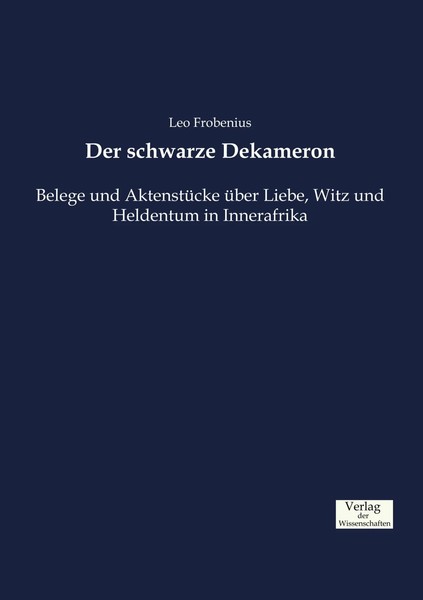 Leo Frobenius | Der Schwarze Dekameron | Taschenbuch | Deutsch (2019) | 444 S.-image