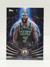 JAYLEN BROWN - 2025-26 Topps Midnight - MOONFALL - Winter Solstice /35