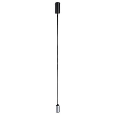 Paulmann Pendelleuchte Neordic Runa Schwarz Stoffkabel max. 20W GU10 kürzbar