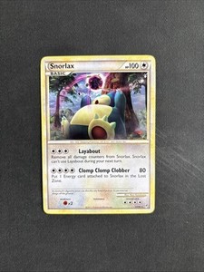 Pokémon TCG Snorlax Call of Legends 33/95 Regular Non Holo RARE - NM