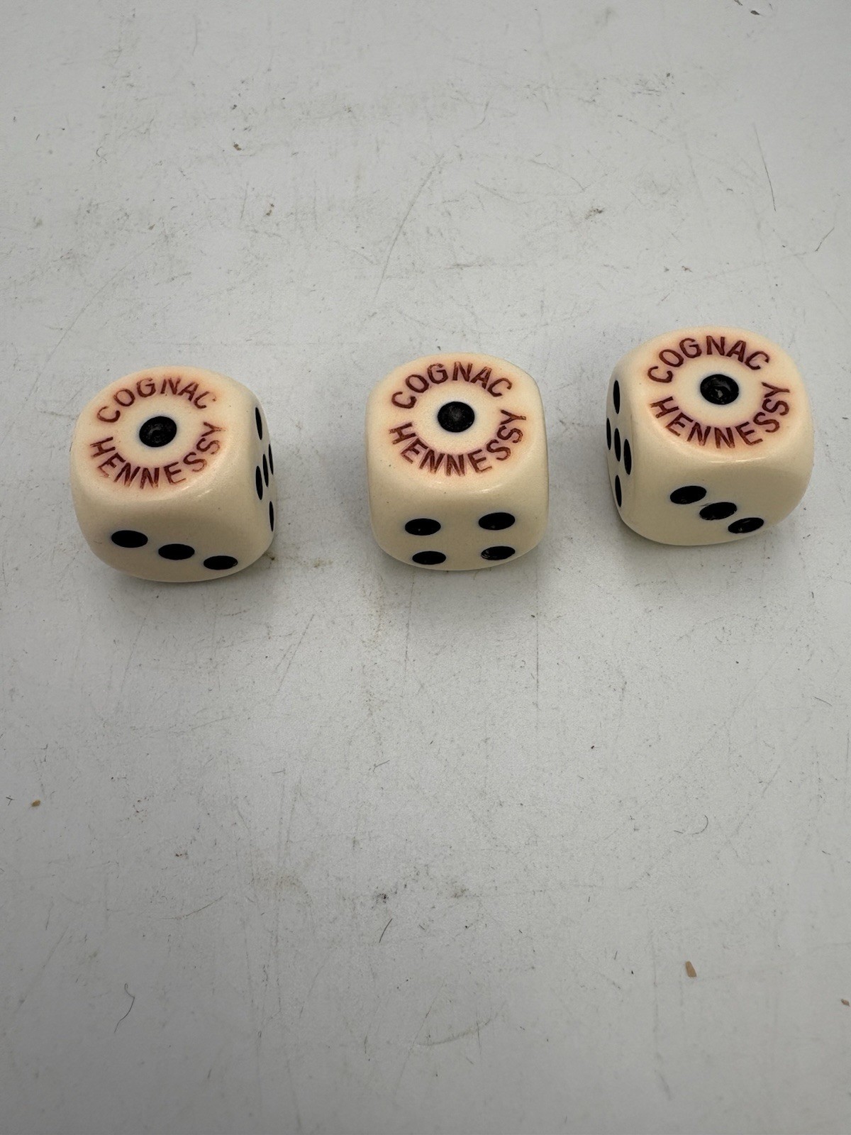 Hennessy Cognac Dice Game With Box Three Dice Game #2