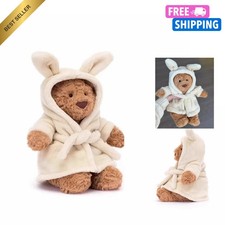Jellycat Bathrobe Bartholomew Bear NWT-Birthday Gift Cute Toys With Dust Bag USA