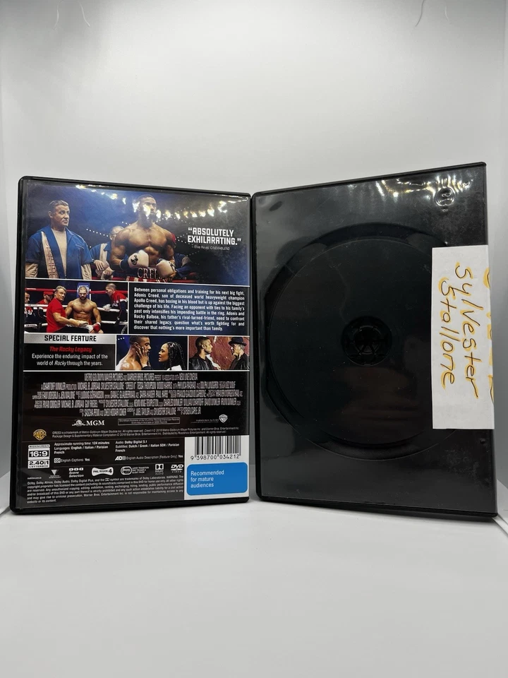Creed: 2-Movie Collection (Creed + Creed II) [DVD] Region 4, Free Postage - Image 4 of 4