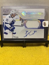 2019-20 Upper Deck Ultimate Material Signatures Brayden Point /99 #UMS-BP