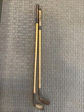 VTG Lot of 2 Royal Toledo Hickory Shaft Golf Clubs Midiron Mashie RH