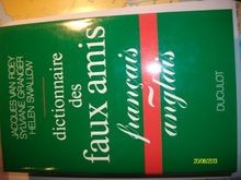 Dictionnaire des faux amis français-anglais ...
