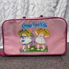 VINTAGE 1983 CABBAGE PATCH KIDS SUITCASE LUGGAGE BAG CHARACTER DOLL CARRY CASE