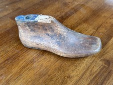 Vintage wooden children's shoe form to help cobbler shape shoes
