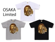 *A BATHNIG APE Men's JAPAN TIGER OSAKA APE HEAD TEE ( OSAKA Limited ) 1L72110007