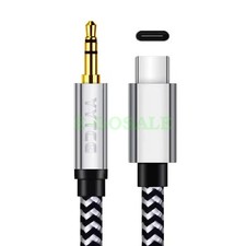 USB C to 3.5mm Audio Adapter Cable, Hi-Fi Type C to Aux Headphone Male Cord