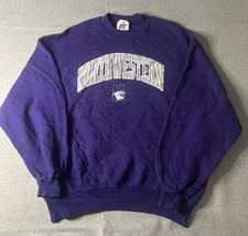 Vintage Champion Northwestern University Wildcats Sweatshirt NCAA Size Large