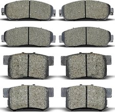 Set pastiglie freno anteriori posteriori adatte per Acura RDX 2010-2012, per Honda CR-V 2007-2011