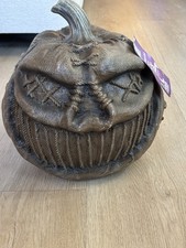Rare NEW Home Accents Holoday Scarecrow Jack-o-lantern Halloween 12.5  NWT