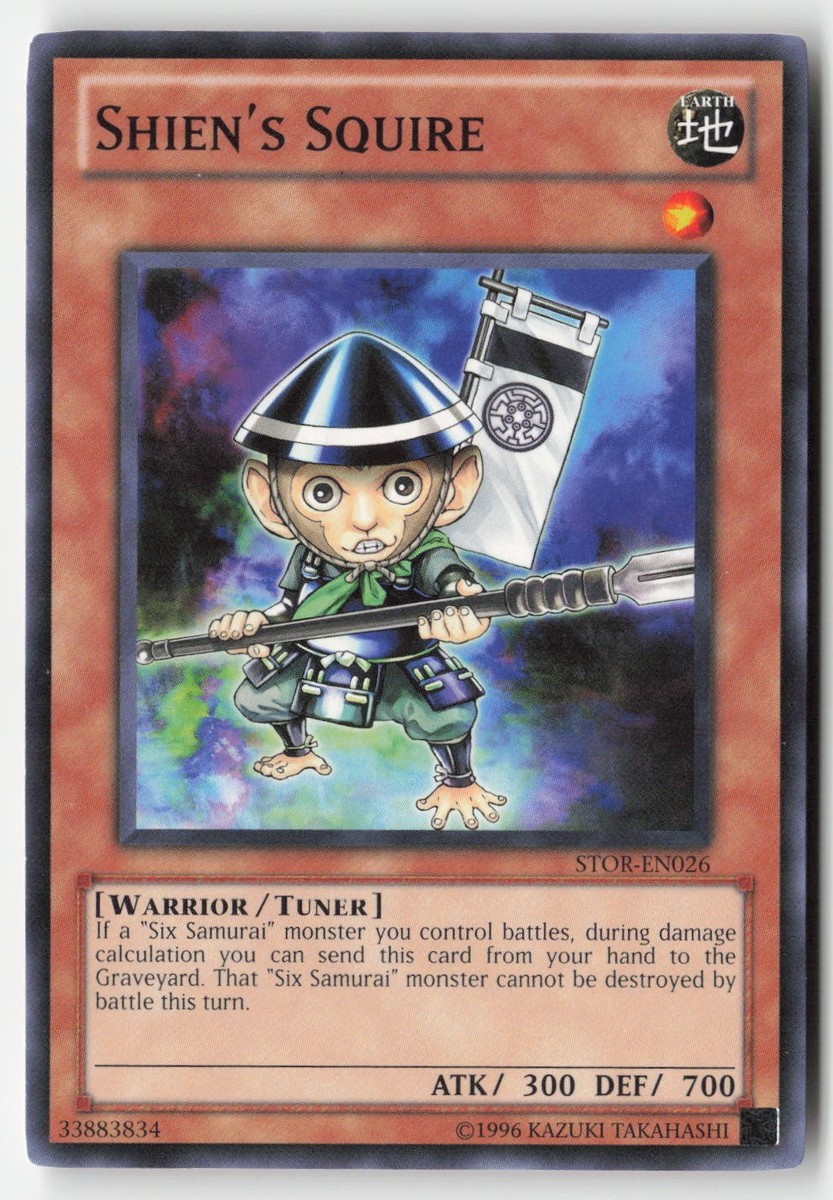 yugioh storm of ragnarok card list Yugioh - Shien's Squire STOR-EN026 Unlimited